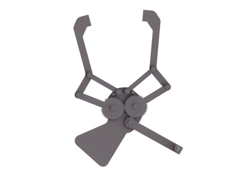 Mechanical gripper 3D Print Model