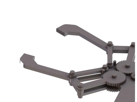 Mechanical gripper 3D Print Model