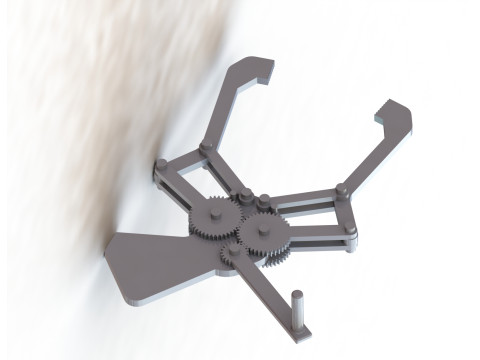 Mechanical gripper 3D Print Model