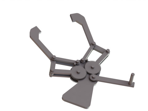 Mechanical gripper 3D Print Model