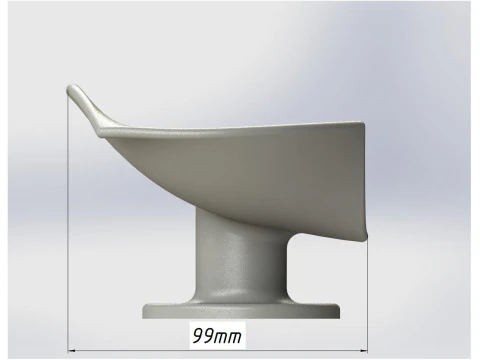 Self-Draining Soap Dish with Water Channel 3D Print Model