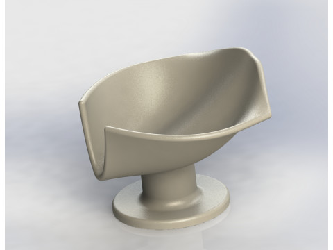 Portasapone autosvuotante con canale per l'acqua Modello di stampa 3D