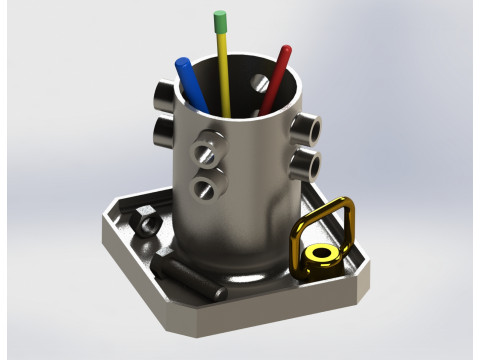 Organizzatore del nucleo del reattore VVER1000 Modello di stampa 3D