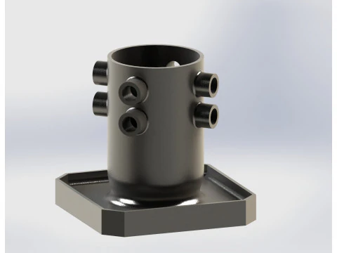 VVER1000 Reactor Core Organizer 3D Print Model