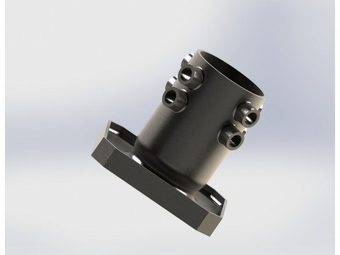 VVER1000 Reactor Core Organizer 3D Print Model