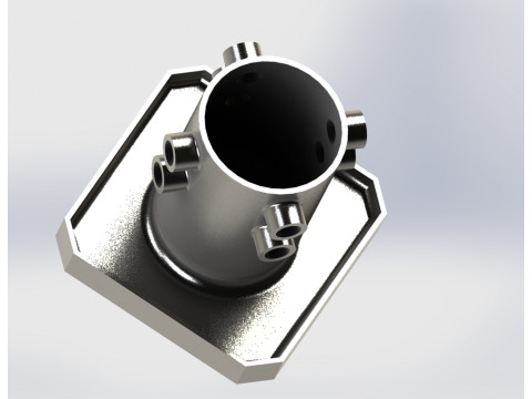 VVER1000 Reactor Core Organizer 3D Print Model