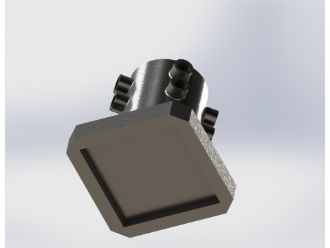 VVER1000 Reactor Core Organizer 3D Print Model