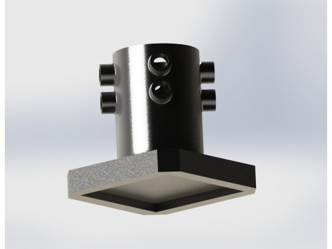 VVER1000 Reactor Core Organizer 3D Print Model