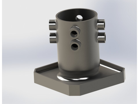 VVER1000 Reactor Core Organizer 3D Print Model