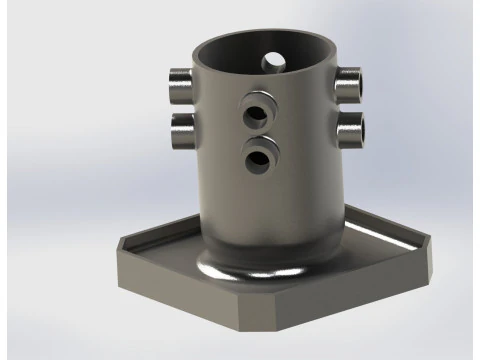 VVER1000 Reactor Core Organizer 3D Print Model