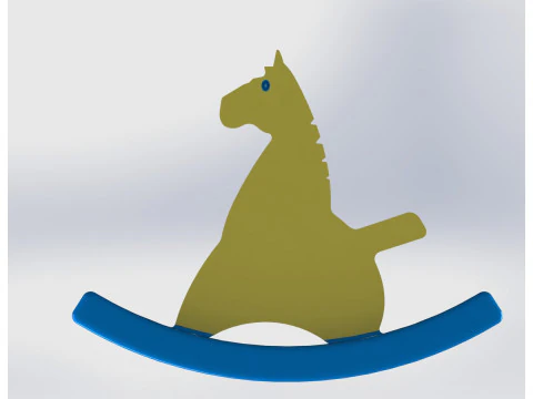 Rocking Horse Toy 3D Print Model
