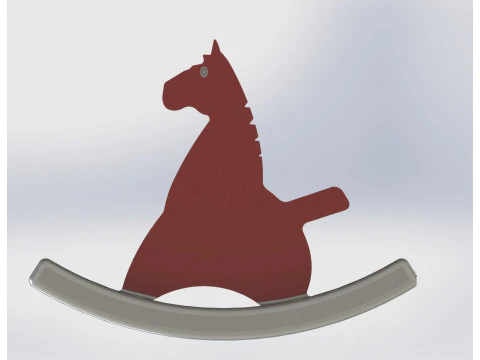Rocking Horse Toy 3D Print Model