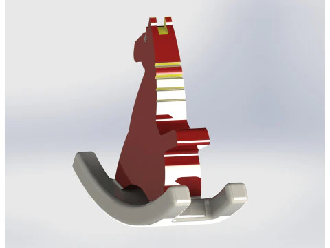 Rocking Horse Toy 3D Print Model
