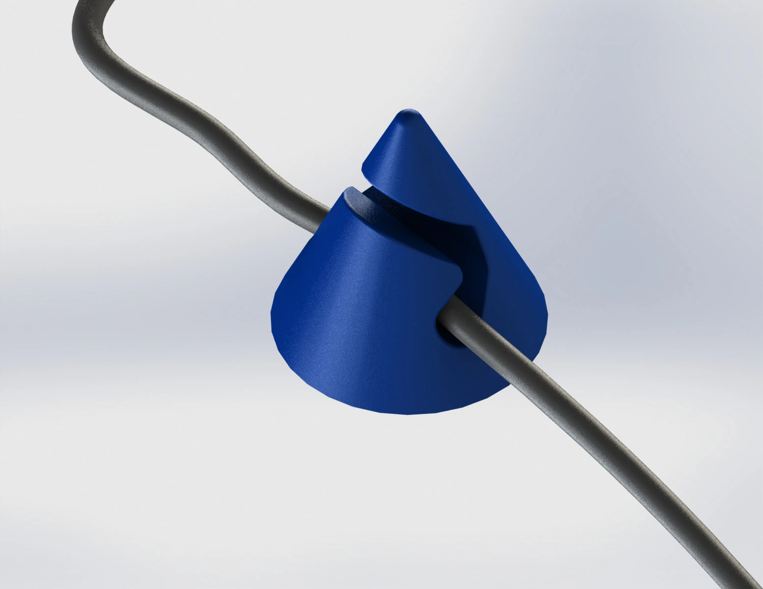 Cone Cable Organizer Set 3D Print Model .c4d .max .obj .3ds .fbx .stl .blend 