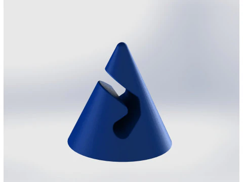 Cone Cable Organizer Set 3D Print Model
