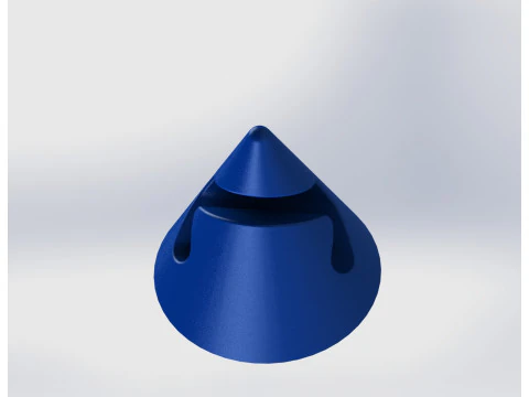 Cone Cable Organizer Set 3D Print Model