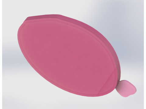 Leaf Soap Dish with Removable Veins 3D Print Model