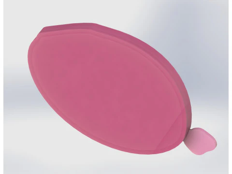 Leaf Soap Dish with Removable Veins 3D Print Model