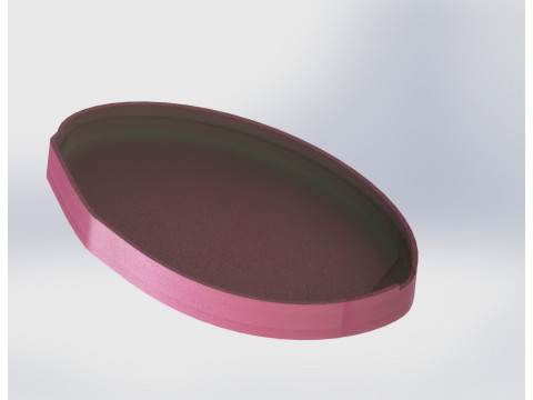 Leaf Soap Dish with Removable Veins 3D Print Model