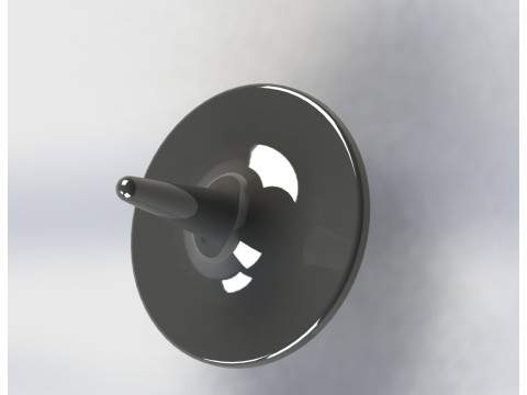 Free Classic Spinning Top 3D Print Model