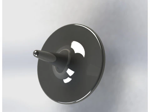 Free Classic Spinning Top 3D Print Model