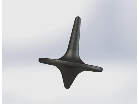 Free Classic Spinning Top 3D Print Model