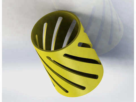 Pencil Holder Desk Organizer 3D Print Model