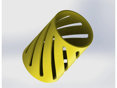 Pencil Holder Desk Organizer 3D Print Model