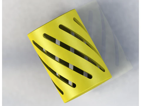 Pencil Holder Desk Organizer 3D Print Model