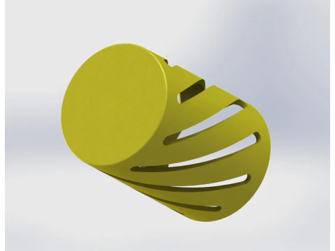 Pencil Holder Desk Organizer 3D Print Model