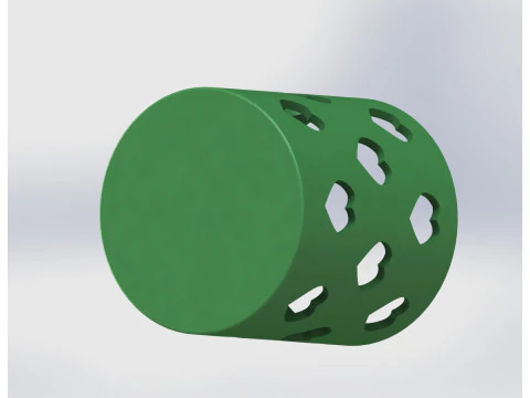 Heart Pattern Organizer 3D Print Model