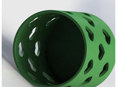 Heart Pattern Organizer 3D Print Model