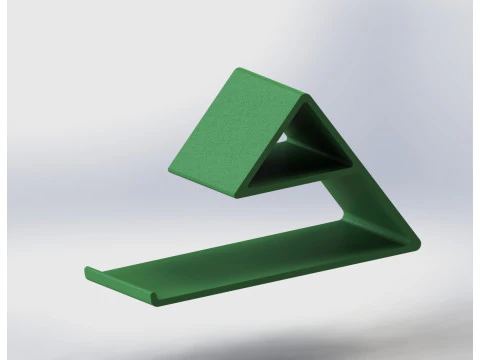 Phone Stand with Storage Compartments 3D Print Model