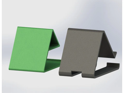 Phone Stand with Storage Compartments 3D Print Model