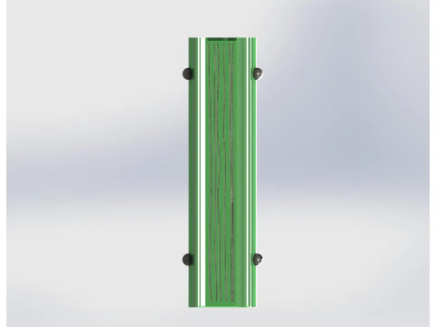Modern Book Shelf Organizer - Aesthetic Floating Desk Stand 3D Print Model