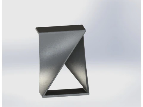 Futuristic Geometric Stand 3D Print Model