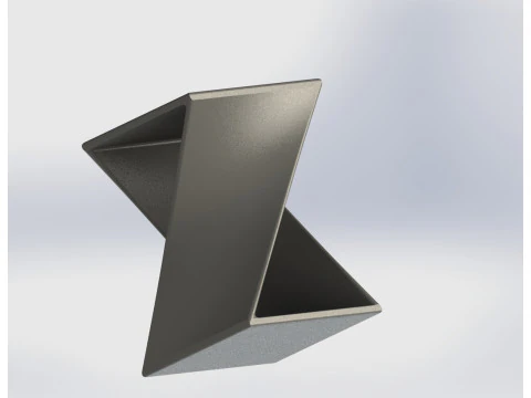 Futuristic Geometric Stand 3D Print Model