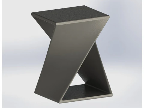 Futuristic Geometric Stand 3D Print Model