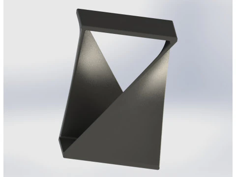 Futuristic Geometric Stand 3D Print Model