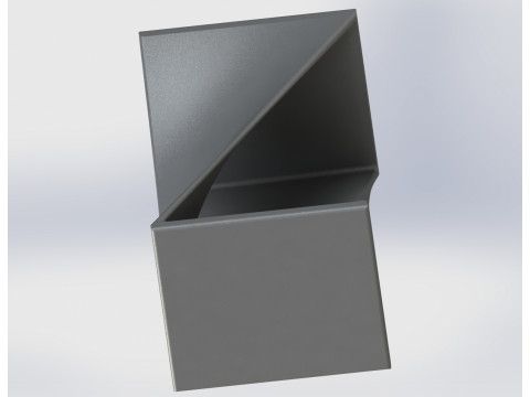 Suporte Geom&eacute;trico Futurista Modelo de Impressão 3D