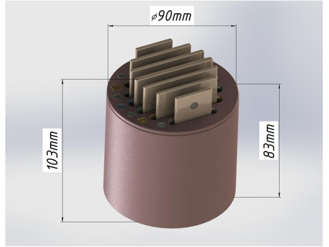 Interactive Montessori Shape Sorter - Paintable Educational Toy 3D Print Model