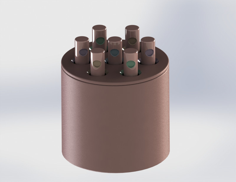 Penyortir Warna Montessori Interaktif - Tumpukan Silinder Kreatif GRATIS Model Cetak 3D .c4d .max .obj .3ds .fbx .stl .blend