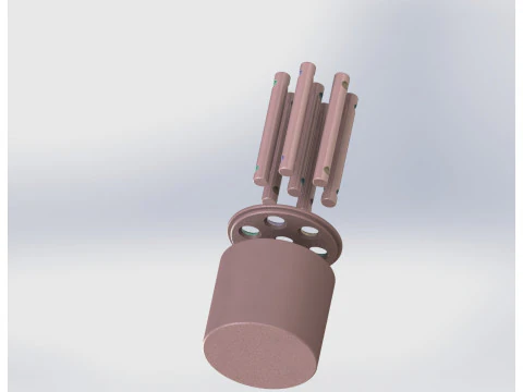 Interactive Montessori Color Sorter - Creative Cylinder Stack FREE 3D Print Model