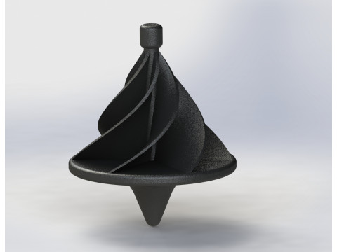 UFO High-Inertia Spinning Top Presisi Direkayasa untuk Daya Tahan Model Cetak 3D