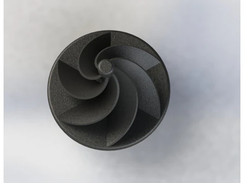 UFO High-Inertia Spinning Top Precision Engineered for Durability 3D Print Model
