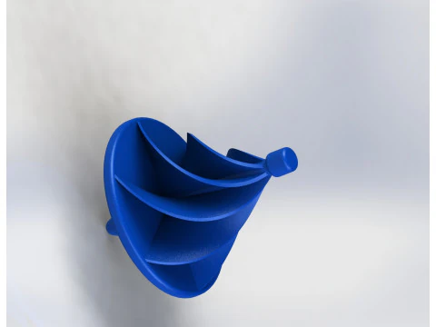 UFO High-Inertia Spinning Top Precision Engineered for Durability 3D Print Model