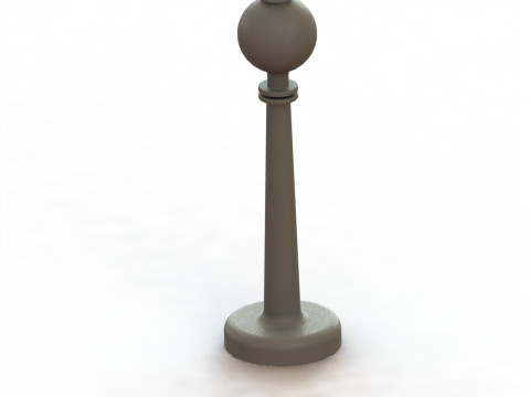 Berlin TV Tower Berliner Fernsehturm 200mm Architectural Scale Model 3D Print Model