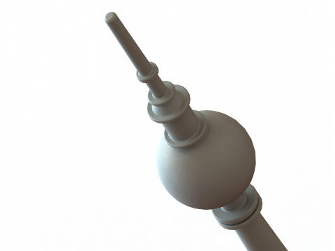 Berlin TV Tower Berliner Fernsehturm 200mm Architectural Scale Model 3D Print Model