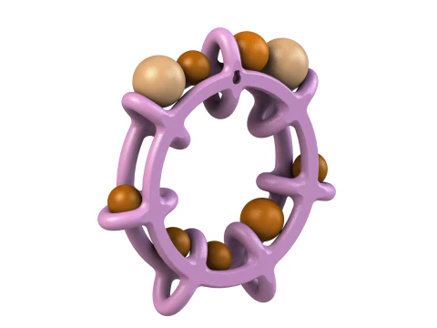 Decorazione da parete con ruota della frutta e ciotola Modello di stampa 3D