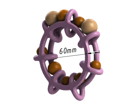 Fruit Wheel Wall Decor and Bowl 3D Print Model